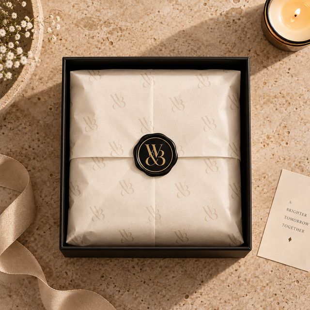 Wax-sealed tissue